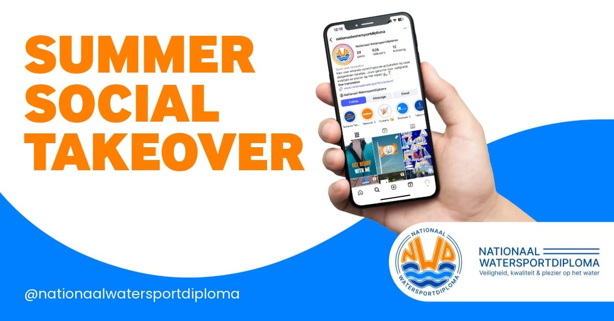 NWD-takeover: vaarscholen nemen het roer over op Instagram